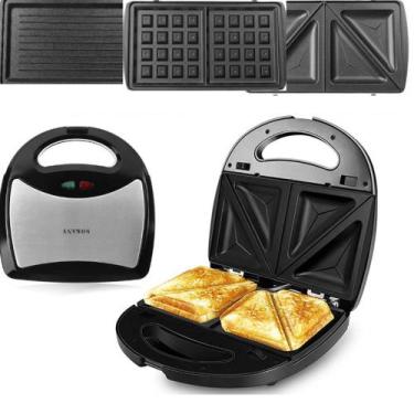 Imagem de Sanduicheira 3 Em 1 Sanduiches Waffles E Lanches - Sokany, 110V