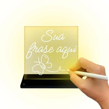 Imagem de Luminária de Escrever Led Neon Decoração Presente Deltrônica - Deltron