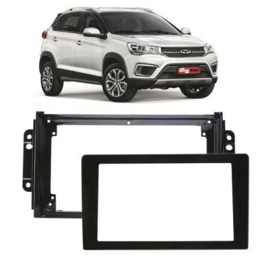 Imagem de Moldura Painel Cherry Tiggo 2019 2020 2021 2022 7 e 9 Pol DVD MP5 - Ec