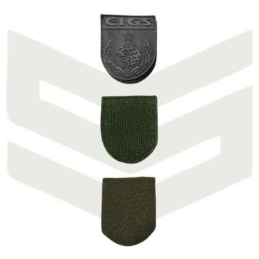 Imagem de Emborrachado Cigs Gorro Centro Instrução Guerra Na Selva - Sene Milita