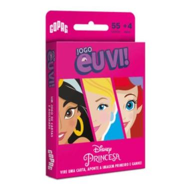 Imagem de Jogo de Cartas Eu Vi! Princesas Disney - Copag