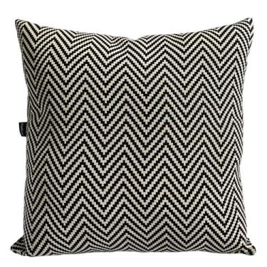 Imagem de Almofada Jacquard Missoni 40x40cm Preto/Branco - FASTLAR
