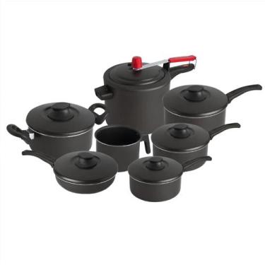 Imagem de Conjunto de Panelas Antiaderente 07 Peças Los Angeles - Eirilar