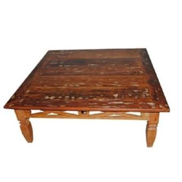 Imagem de Mesa De Centro Richard Em Madeira De Demolição - Cód 374 - Barrocarte 