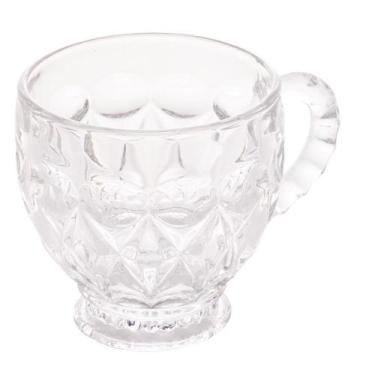 Imagem de Xícara de Chá de Vidro Cristal Lile Lyor Cor Transparente 200ml
