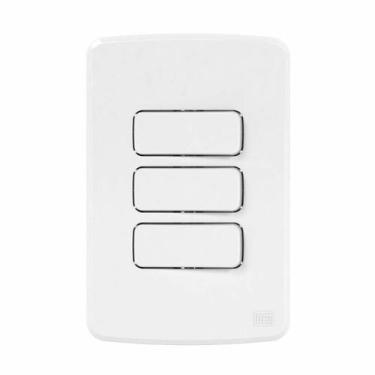 Imagem de  compose cj 2 tp+1 ts 10a placa 4x2 bco - weg