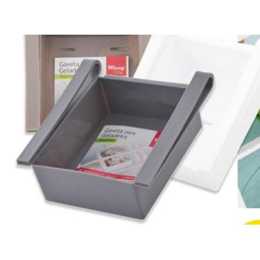 Imagem de Gaveta Para Geladeira Multiuso Organizador Prateleira Removível Wincy,