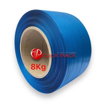Imagem de Fita phoenix 10mm x 0,65mm 1.700m 8Kg Azul - Click Pack Embalagens