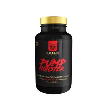 Imagem de Pump Monster - 60 Cápsulas (Pré Treino) - SOLLO NUTRITION