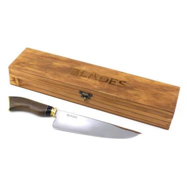 Imagem de Faca Artesanal Blades Brasil Picanheira Inox 8 pol