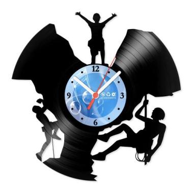Imagem de Relógio De Parede Disco Vinil Esportes - Escalada - VES-151 - Modernar