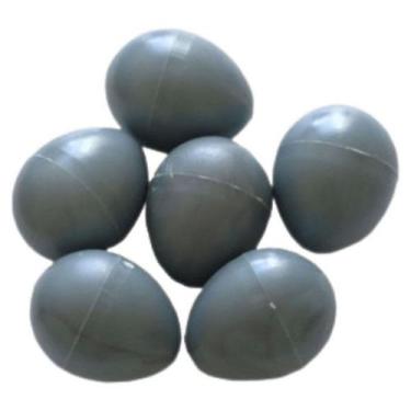 Imagem de 20 x Ovos Indez Cinza - Para Canários - Tamanho Grande - N3 - Unidade 