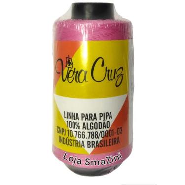 Imagem de Linha de pipa Vera Cruz Fio 4 1500 jardas, Rosa