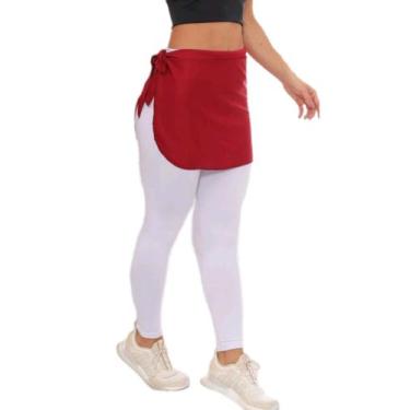 Imagem de Tampa bumbum fitness vermelho sainha academia - DE UMA MARIA PARA OUTR