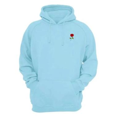 Imagem de Blusa De Moletom Fechada Feminina Masculina Capuz Agasalho Frio Relaxa