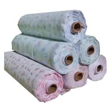 Imagem de Tecido Fralda Luxo Estampada 50 Metros - Dugu