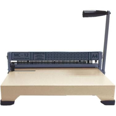 Imagem de Máquina Encadernadora 49 Furos A4 MC-12 Mares - 12 Folhas