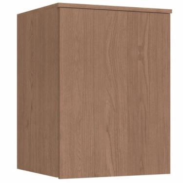 Imagem de Armário Aéreo Modulado Requinte com 1 Porta - Macadâmia - Móveis Castr