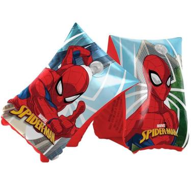 Imagem de Boia Infantil de Braço Homem-Aranha 20kg para Piscina - Etitoys