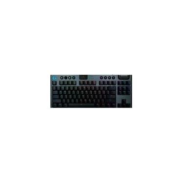 Imagem de Teclado Mecânico Gamer Sem Fio Logitech G915 X Lightspeed, Design TKL RGB Lightsync, USB ou Bluetooth e Switch GL Tactile, Preto - 920-012715