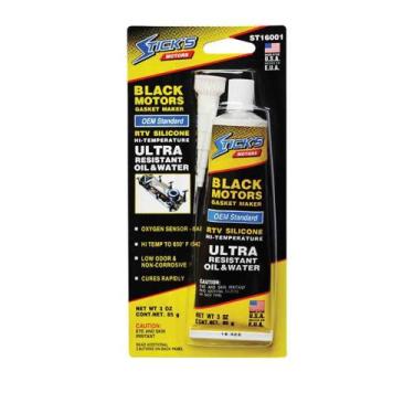 Imagem de Cola Selante Motor Alta Temperatura Sticks Preto 85g ST16001 - STIKCS