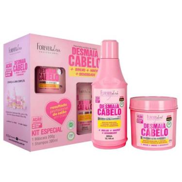 Imagem de Kit Especial Desmaia Cabelo Shampoo + Máscara  Forever Liss