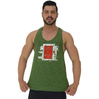 Imagem de Regata Menos Cavada Masculina MXD Conceito Workout, Verde claro, EGG