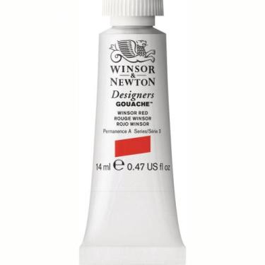 Imagem de Tinta Guache Winsor Newton 14ml S3 726 Winsor Red - Winsor & Newton