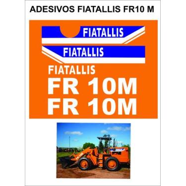 Imagem de Adesivos Pá Carregadeira FR 10M - MJS