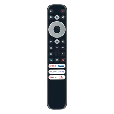 Imagem de Controle remoto de substituição de voz compatível com TCL Smart Google TV 85Q750G 6538121 43S446 75R646 75S446 65X925 43C635 85Q650G 43S350G 50Q550G 65S546