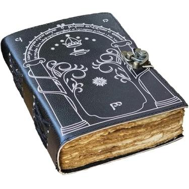 Imagem de O Senhor dos Anéis Presentes de Livro Jrr Tolkien Conjunto Decoração Livros Capa Dura Hobbit Mercadoria Suportes de Livros Presente Colecionáveis Lotr Anel Diário Couro Encadernado Mercadoria Retorno