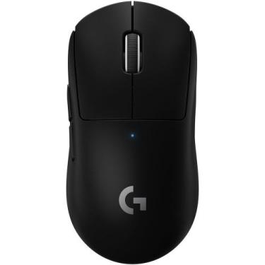 Imagem de Mouse Logitech Pro X SuperLight Óptico Wireless, preto