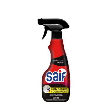 Imagem de Limpa Grelhas e Churrasqueiras Gatilho 300ml Saif