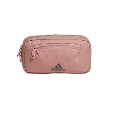 Imagem de adidas Bolsa de cinto Must Have 2.0 com alça ajustável para festivais e viagens, rosa argila quente, tamanho único, Rosa argila quente, One Size, Bolsa de cinto essencial 2.0 com alça ajustável para
