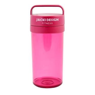 Imagem de Garrafa de Água Squeeze Fitness Academia Esportiva Plástico C/ Filtro 