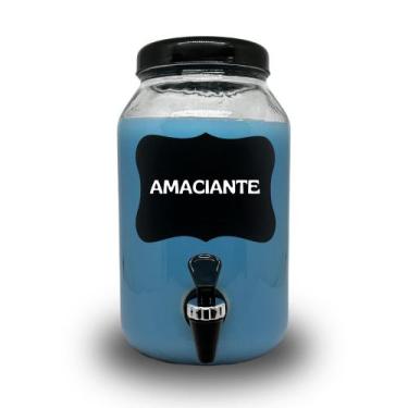 Imagem de Dispenser capacidade  de 3 litros para amaciante ou sabão liquido - Gi