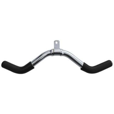 Imagem de Puxador W Tríceps Maciço Com Giro - Cromado C/ Manopola - BASE