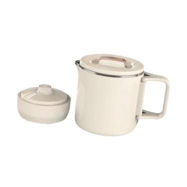 Imagem de SiaBiced Caldeira de chaleira de chaleira de chaleira elétrica para acampamento de escritório em casa