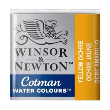 Imagem de Aquarela Cotman Past. 744 Yellow Ochre - WINSOR & NEWTON, YELLOW OCHRE
