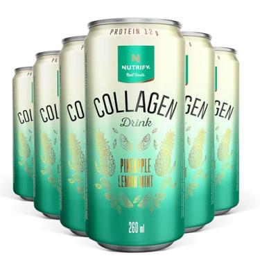 Imagem de Nutrify - Bebida de Colágeno - Abacaxi com Hortelã e Limão - display com 6 unidades
