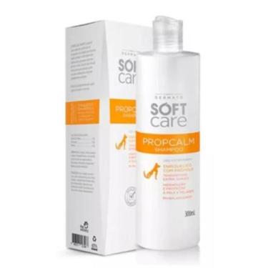 Imagem de Shampoo Soft Care Propcalm 300ml Dermatite Alergia - Pet Society