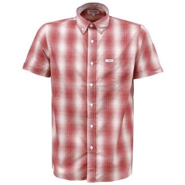 Imagem de Camisa Masculina Xadrez Vermelha Manga Curta Wrangler 37785
