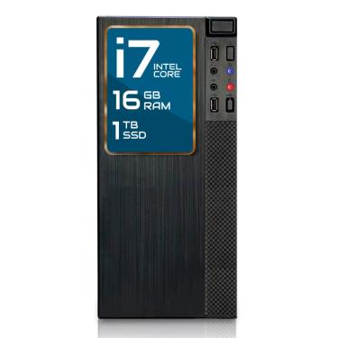 Imagem de Computador Completo Intel Core i7 16GB ssd 1TB 4 Núcleos Super Turbo Pc Hdmi Strong Tech
