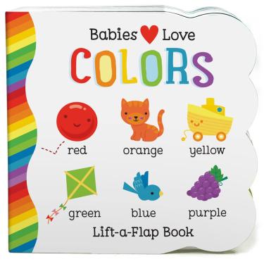 Imagem de Livro de tabuleiro Cottage Door Press Babies Love Colors