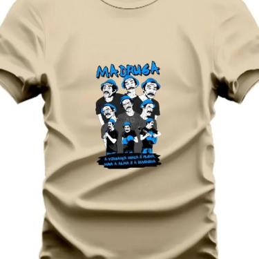 Imagem de Camiseta Personalziada Sr Madruga A Vingança nunca e plena - HS, bege,