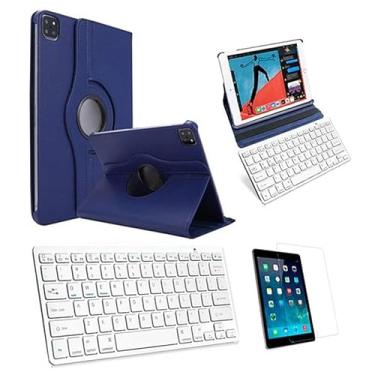 Imagem de BDNET, Capa/teclado/pel Para tablet Air 5 10,9 2022 Azul