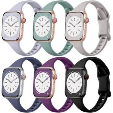 Imagem de Pulseiras de silicone para relógios esportivos compatíveis com Lerobo 
