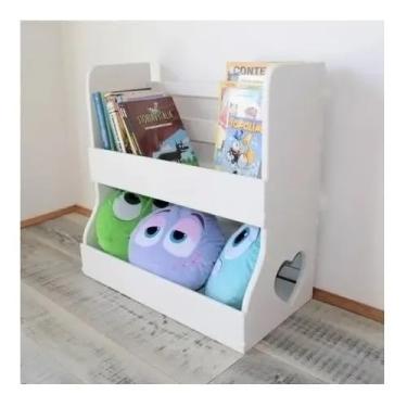 Imagem de Organizador De Brinquedos E Livros Infantis Alves 100% Mdf