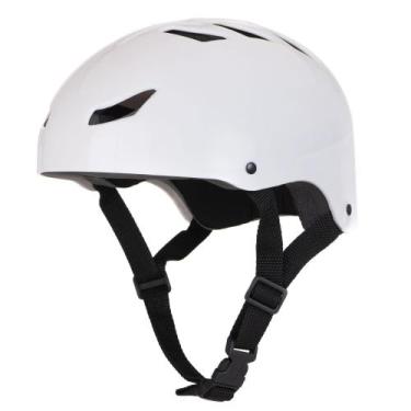Imagem de Capacete para Skate Bike Patins Patinete Unissex - XTREME, Branco, GG