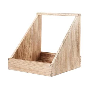 Imagem de Gralara Caixa de nidificação de frango, acessórios de galinheiro Casa de frango Casa de ovos Easy Casas de Caixa de de madeira para pássaro